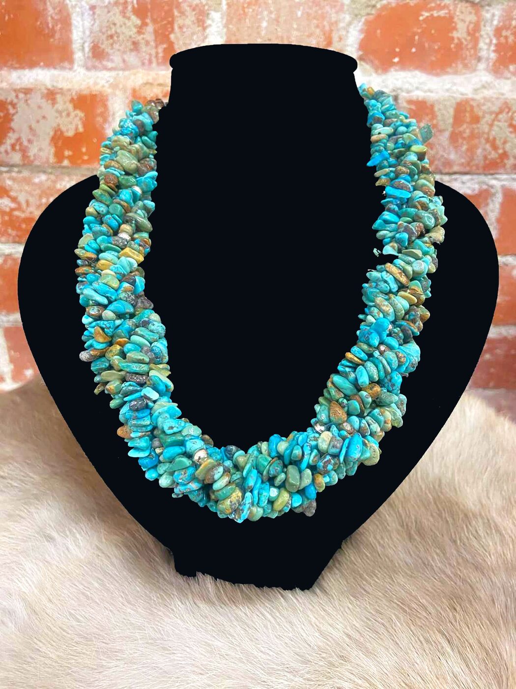 Turquoise Nugget Necklace